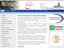 Tablet Screenshot of bk-suedstadt.de